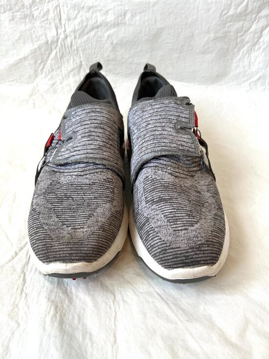 FootJoy golf shoes HyperFlex BOA Mens 11 gray black knit mesh spiked sneaker main image 13